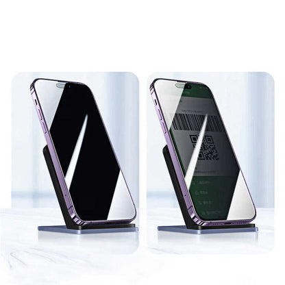 Apple iPhone 15 Zore Kor Privacy Cam Ekran Koruyucu Siyah