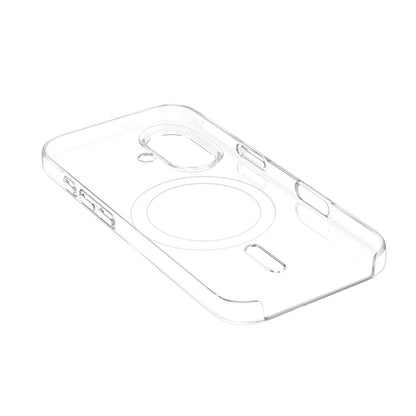 Apple iPhone 16 Kılıf IC Çipli Zore Wireless Şarj Özellikli Şeffaf Orjin Kapak Şeffaf