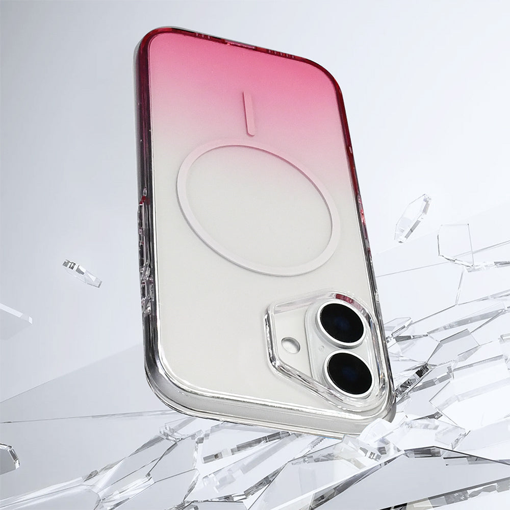 Apple iPhone 16 Kılıf M-Safe Şarj Özellikli Zore Septik Silikon Kapak Mor