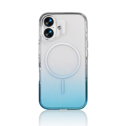 Apple iPhone 16 Kılıf M-Safe Şarj Özellikli Zore Septik Silikon Kapak Mor