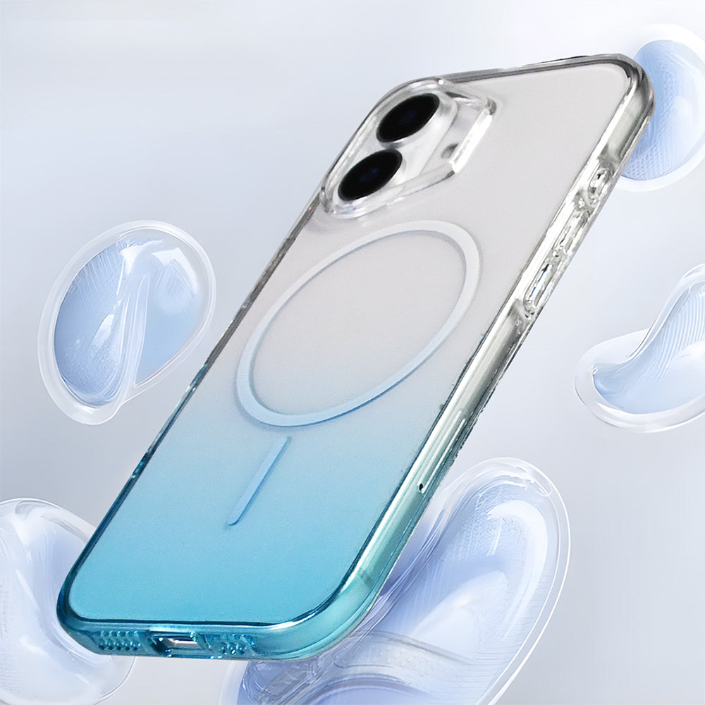 Apple iPhone 16 Kılıf M-Safe Şarj Özellikli Zore Septik Silikon Kapak Mor