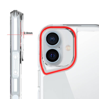 Apple iPhone 16 Kılıf Zore T-Max Kapak Şeffaf