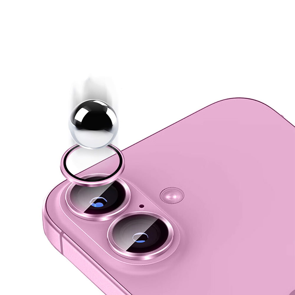 Apple iPhone 16 Plus Zore Mikro Kamera Lens Koruyucu Pembe