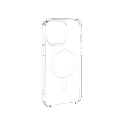 Apple iPhone 16 Pro Kılıf IC Çipli Zore Wireless Şarj Özellikli Şeffaf Orjin Kapak Şeffaf