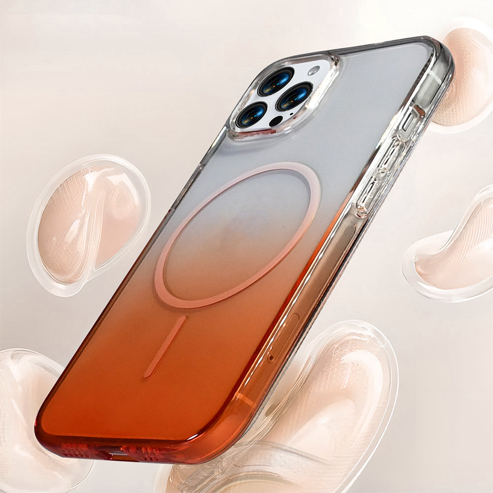 Apple iPhone 16 Pro Kılıf M-Safe Şarj Özellikli Zore Septik Silikon Kapak Pembe