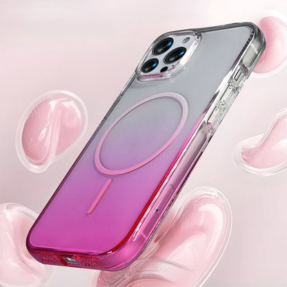 Apple iPhone 16 Pro Kılıf M-Safe Şarj Özellikli Zore Septik Silikon Kapak Turuncu