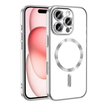 Apple iPhone 16 Pro Max Kılıf Kamera Korumalı M-safe Wireless Şarj Özellikli Zore Demre Kapak