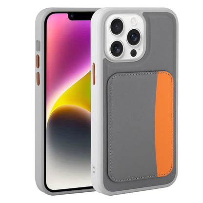 Apple iPhone 16 Pro Max Kılıf Kartlıklı Zore X-Kart Silikon Kapak