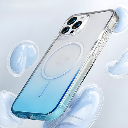 Apple iPhone 16 Pro Max Kılıf M-Safe Şarj Özellikli Zore Septik Silikon Kapak Turuncu