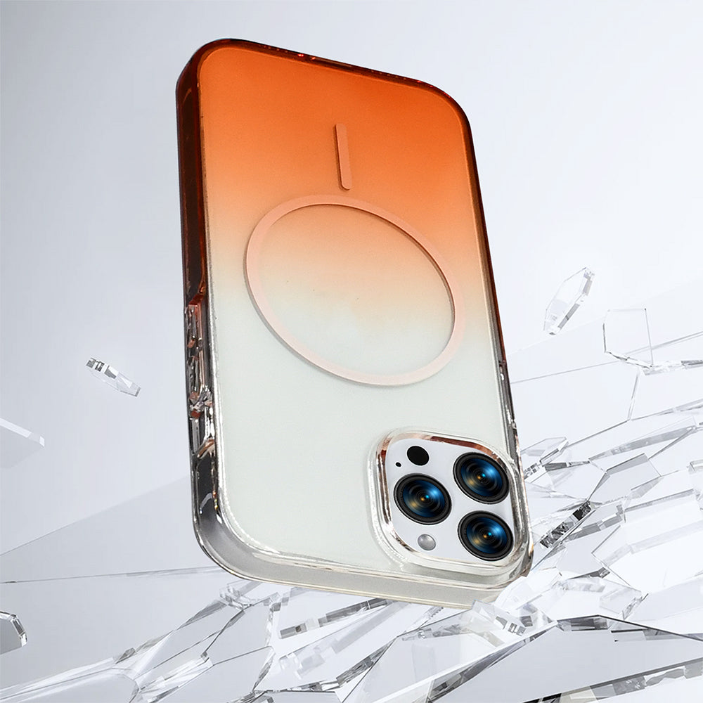 Apple iPhone 16 Pro Max Kılıf M-Safe Şarj Özellikli Zore Septik Silikon Kapak Pembe