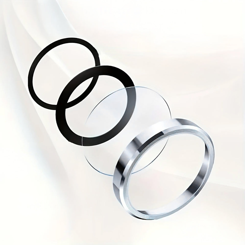 Apple iPhone 16 Pro Max Zore Mikro Kamera Lens Koruyucu Desert Titanyum