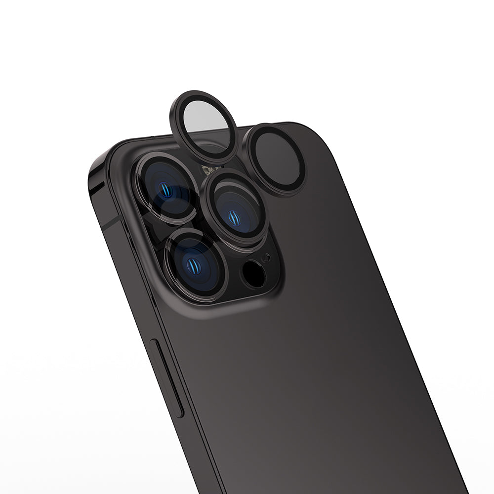 Apple iPhone 16 Pro Zore Mikro Kamera Lens Koruyucu Desert Titanyum