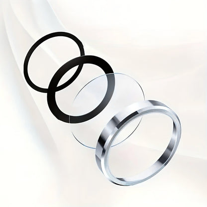 Apple iPhone 16 Pro Zore Mikro Kamera Lens Koruyucu Gümüş