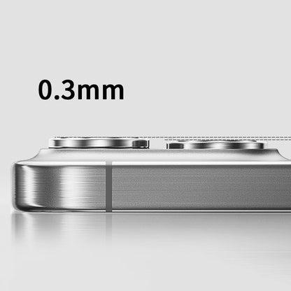 Apple iPhone 16 Pro Zore Mikro Kamera Lens Koruyucu Gri