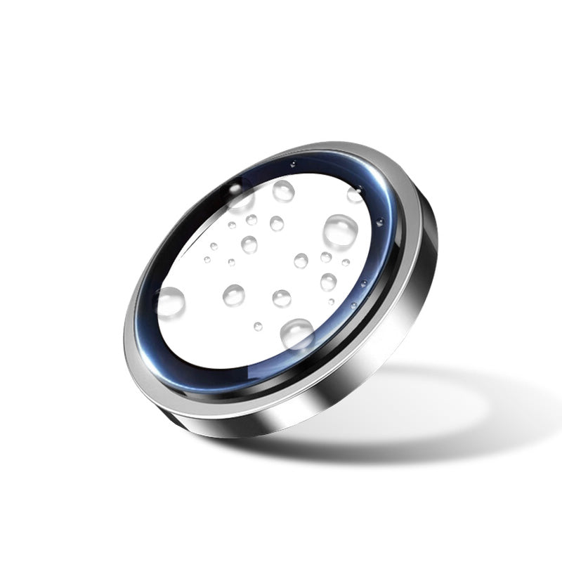 Apple iPhone 16 Pro Zore Mikro Kamera Lens Koruyucu Gri