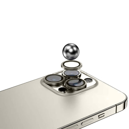 Apple iPhone 16 Pro Zore Mikro Kamera Lens Koruyucu Gri