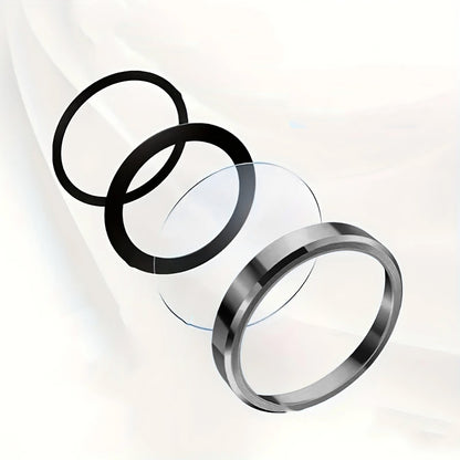 Apple iPhone 16 Pro Zore Mikro Kamera Lens Koruyucu Gri