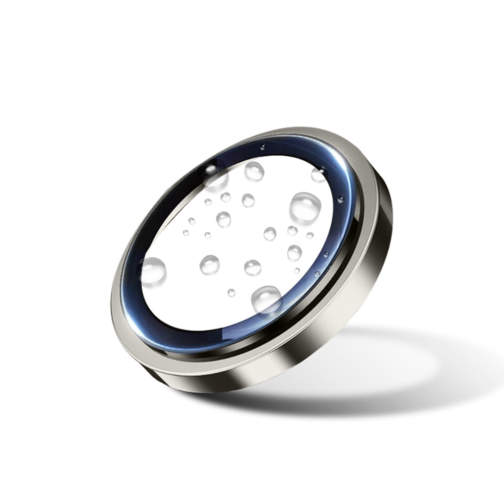 Apple iPhone 16 Pro Zore Mikro Kamera Lens Koruyucu Desert Titanyum