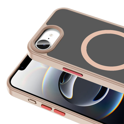 Apple iPhone 16E Kılıf M-safe Şarj Özellikli Mat Arka Yüzey Zore Sio Kapak Lacivert