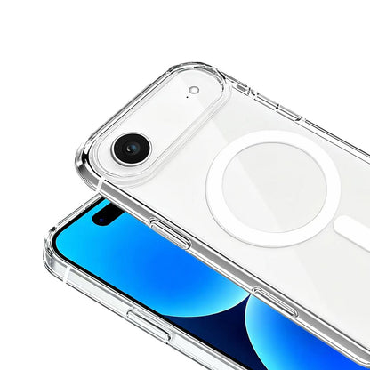 Apple iPhone 17 Air Kılıf IC Çipli Zore Wireless Şarj Özellikli Şeffaf Orjin Kapak Şeffaf