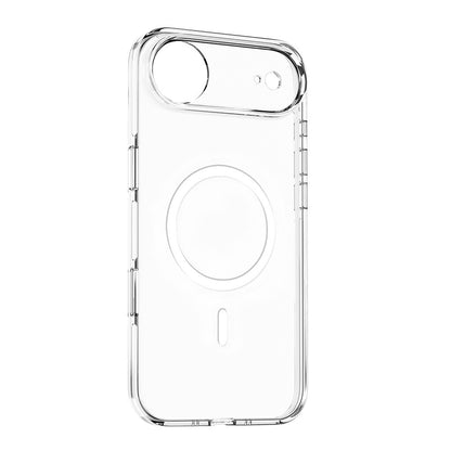 Apple iPhone 17 Air Kılıf M-safe Şarj Özellikli Kamera Korumalı Zore Kripto Kapak Şeffaf