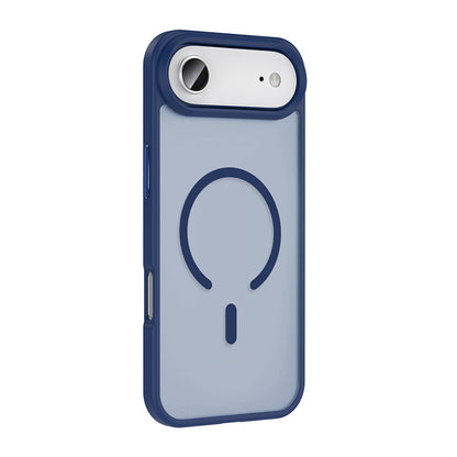 Apple iPhone 17 Air Kılıf M-safe Şarj Özellikli Mat Arka Yüzey Zore Sio Kapak Gri