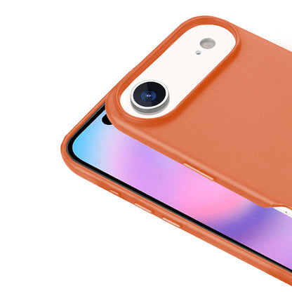 Apple iPhone 17 Air Kılıf M-safe Şarj Özellikli PU Deri Görünümlü Zore Kupra Kapak Lacivert