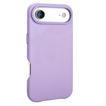 Apple iPhone 17 Air Kılıf M-safe Şarj Özellikli PU Deri Görünümlü Zore Kupra Kapak Turuncu