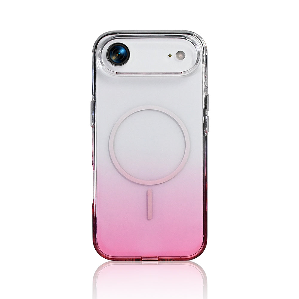 Apple iPhone 17 Air Kılıf M-Safe Şarj Özellikli Zore Septik Silikon Kapak Mor