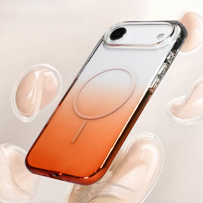 Apple iPhone 17 Air Kılıf M-Safe Şarj Özellikli Zore Septik Silikon Kapak Pembe