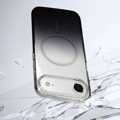 Apple iPhone 17 Air Kılıf M-Safe Şarj Özellikli Zore Septik Silikon Kapak Mor