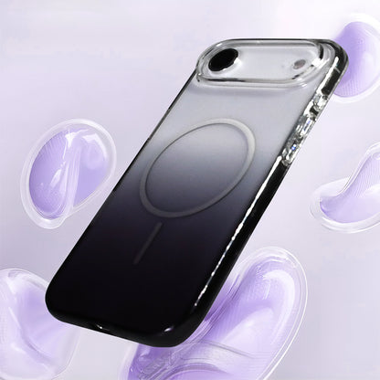 Apple iPhone 17 Air Kılıf M-Safe Şarj Özellikli Zore Septik Silikon Kapak Siyah