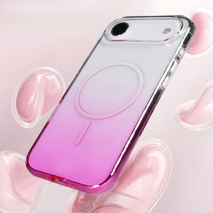 Apple iPhone 17 Air Kılıf M-Safe Şarj Özellikli Zore Septik Silikon Kapak Mor