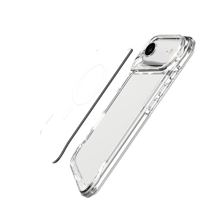 Apple iPhone 17 Air Kılıf Zore M-safe Şarj Özellikli T-Max M-safe Kapak Şeffaf