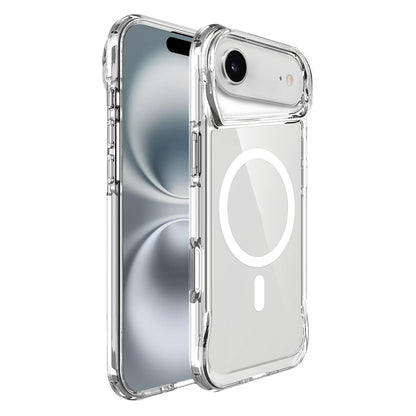 Apple iPhone 17 Air Kılıf Zore M-safe Şarj Özellikli T-Max M-safe Kapak Şeffaf