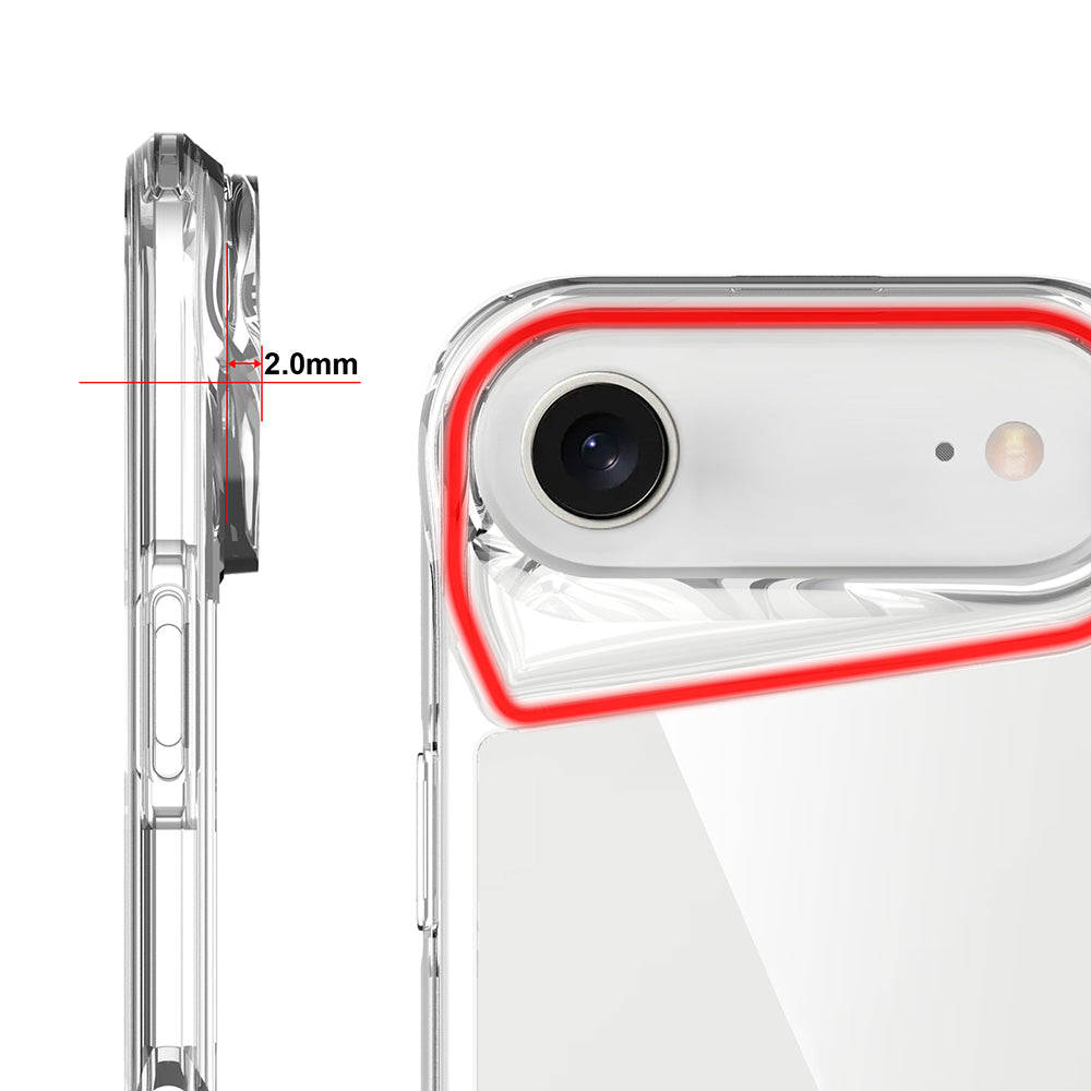 Apple iPhone 17 Air Kılıf Zore T-Max Kapak Şeffaf