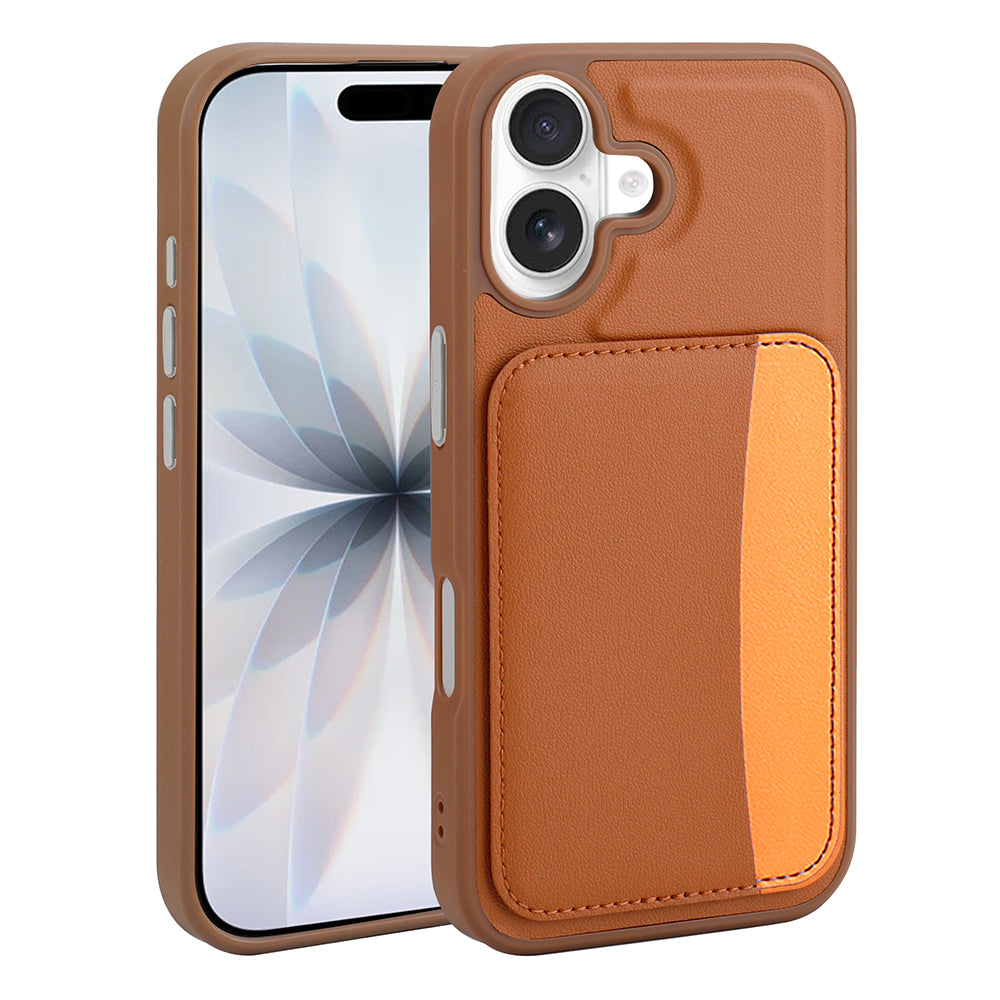 Apple iPhone 17 Kılıf Kartlıklı Zore X-Kart Silikon Kapak Lacivert