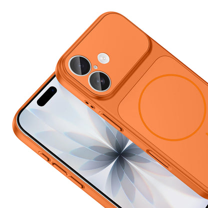 Apple iPhone 17 Kılıf Zore M-Safe Şarj Özellikli Kamera Korumalı Formen Kapak Mavi