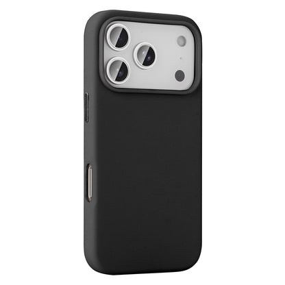 Apple iPhone 17 Pro Kılıf M-safe Şarj Özellikli PU Deri Görünümlü Zore Kupra Kapak Gri