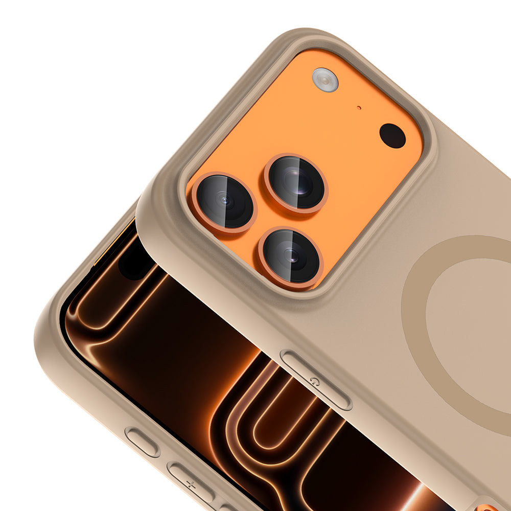 Apple iPhone 17 Pro Kılıf M-Safe Şarj Özellikli Zore Aris Silikon Kapak