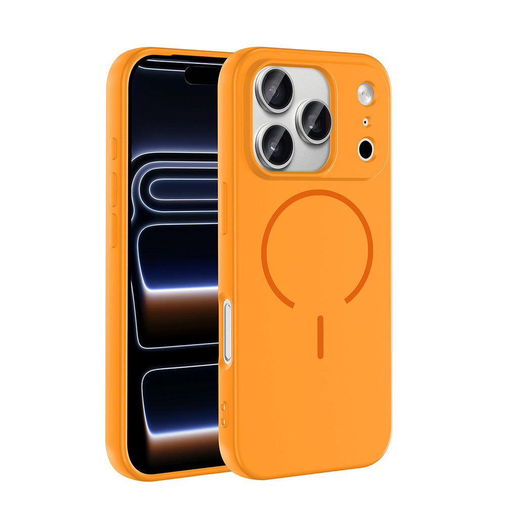 Apple iPhone 17 Pro Kılıf M-safe Şarj Özellikli Zore Meta Kapak