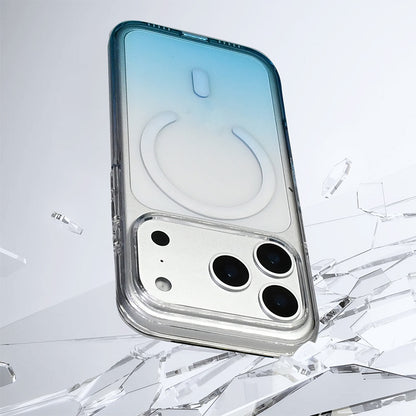 Apple iPhone 17 Pro Kılıf M-Safe Şarj Özellikli Zore Septik Silikon Kapak Pembe