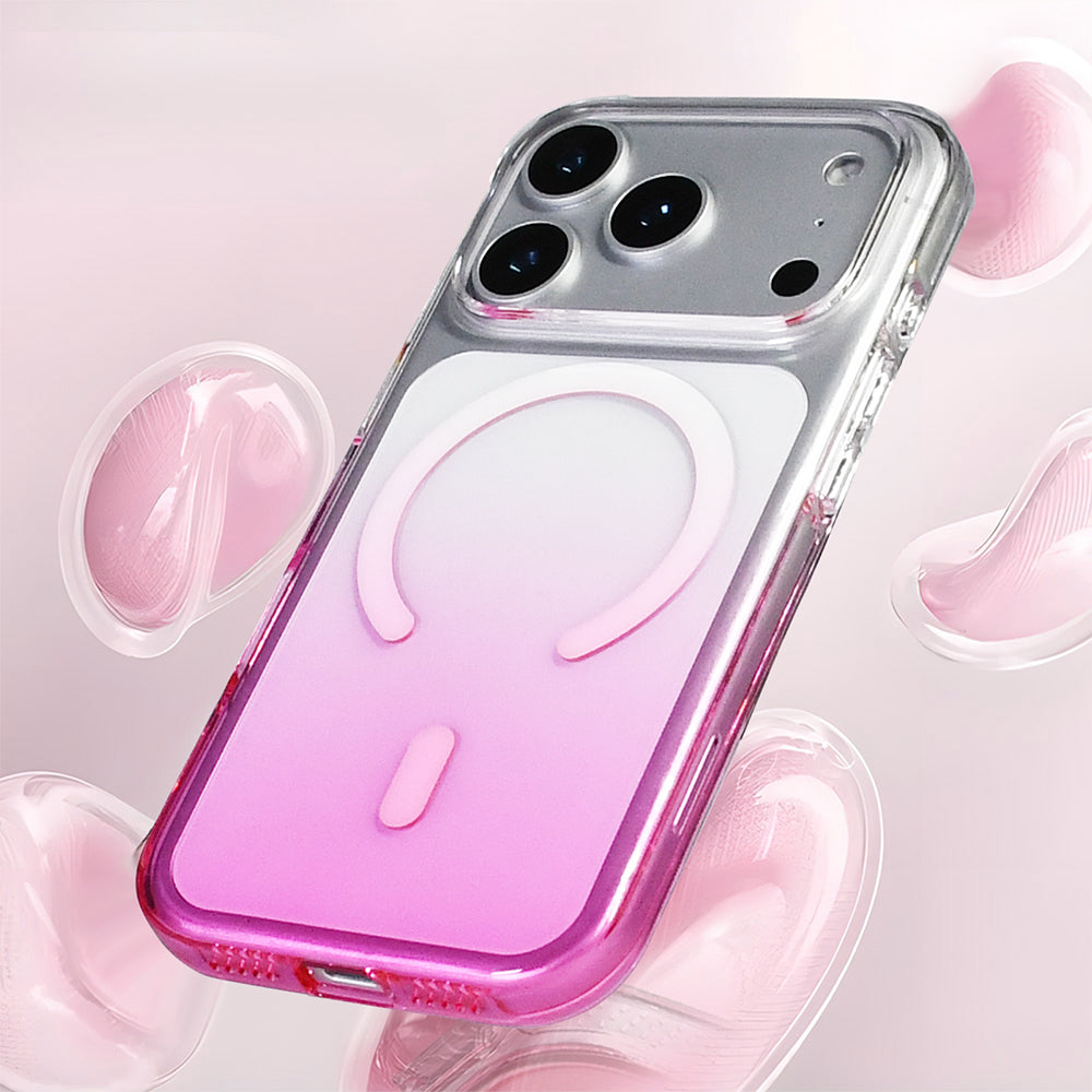 Apple iPhone 17 Pro Kılıf M-Safe Şarj Özellikli Zore Septik Silikon Kapak Mor