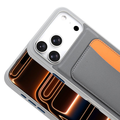 Apple iPhone 17 Pro Max Kılıf Kartlıklı Zore X-Kart Silikon Kapak Lacivert