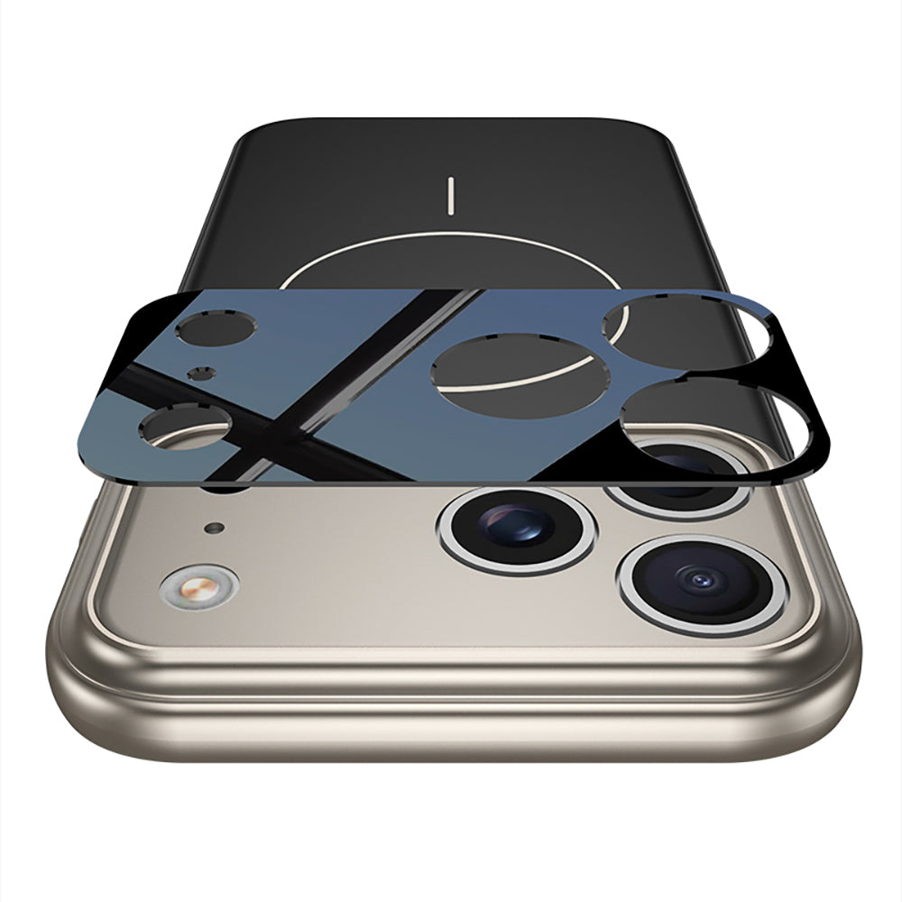 Apple iPhone 17 Pro Max Kılıf M-safe Şarj Özellikli Çift Parçalı Zore Napoli Kapak Siyah