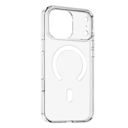 Apple iPhone 17 Pro Max Kılıf M-safe Şarj Özellikli Kamera Korumalı Zore Kripto Kapak Şeffaf