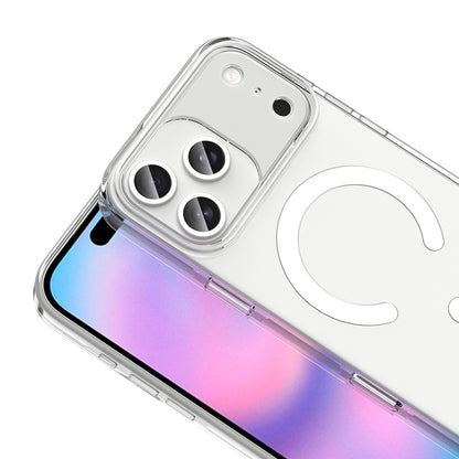 Apple iPhone 17 Pro Max Kılıf M-safe Şarj Özellikli Kamera Korumalı Zore Kripto Kapak Şeffaf