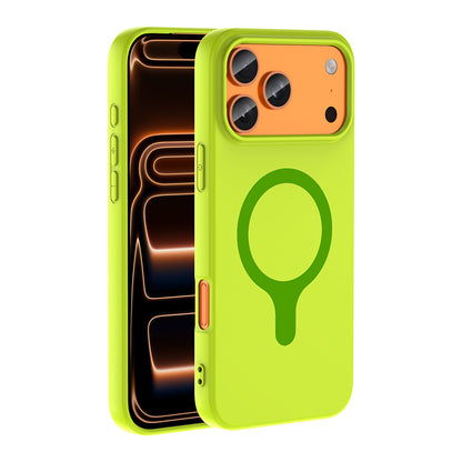 Apple iPhone 17 Pro Max Kılıf M-Safe Şarj Özellikli Zore Aris Silikon Kapak