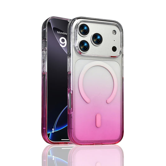 Apple iPhone 17 Pro Max Kılıf M-Safe Şarj Özellikli Zore Septik Silikon Kapak Mor