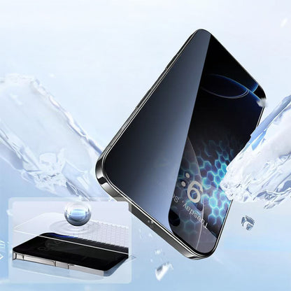 Apple iPhone 17 Pro Max Zore 3D Oliv HD Temperli Cam Ekran Koruyucu + Kolay Uygulama Aparatı Şeffaf